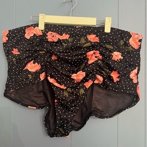 Torrid Floral Black Women's Bathing Suit Bottom
